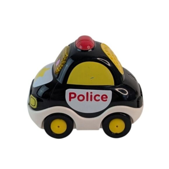 Vtech Go Go Smart Wheels Helicopter Police Car Vehicle Lot of 2 Tested - Picture 2 of 13